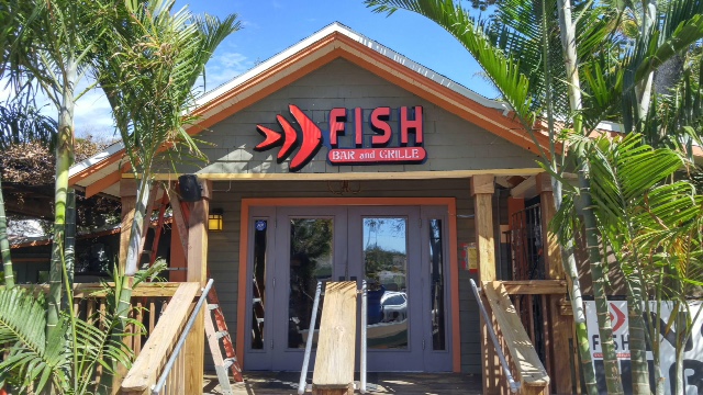 Raceway Mounted Signs/Electrical Signs In Tampa, FL for Fish Bar and Grill