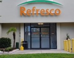 Refresco of Tampa Updates w/ New Pole and Outdoor Wall Logo