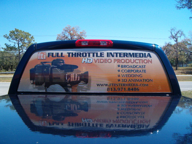 Tampa, FL-Vehicle and Fleet Signs Continue Outdoor Business Marketing